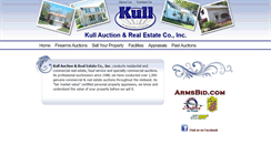 Desktop Screenshot of kullauction.com