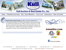 Tablet Screenshot of kullauction.com